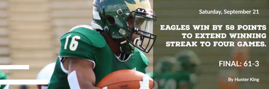 Eagles Win By 58 Points To Extend Winning Streak To Four Games